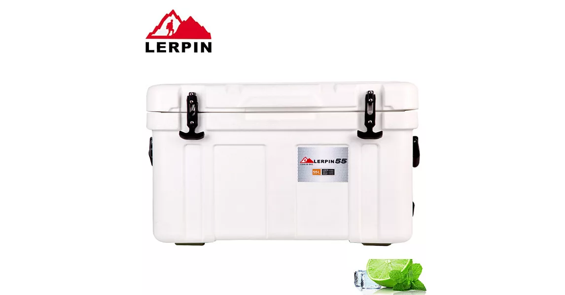 【LERPIN】55公升 冰霸十日鮮冰桶(55公升)－加贈高強度冰箱架