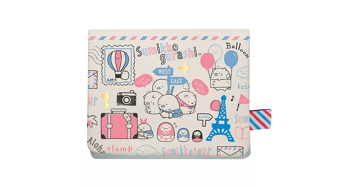 San-X 角落公仔環遊世界系列帆布面紙套