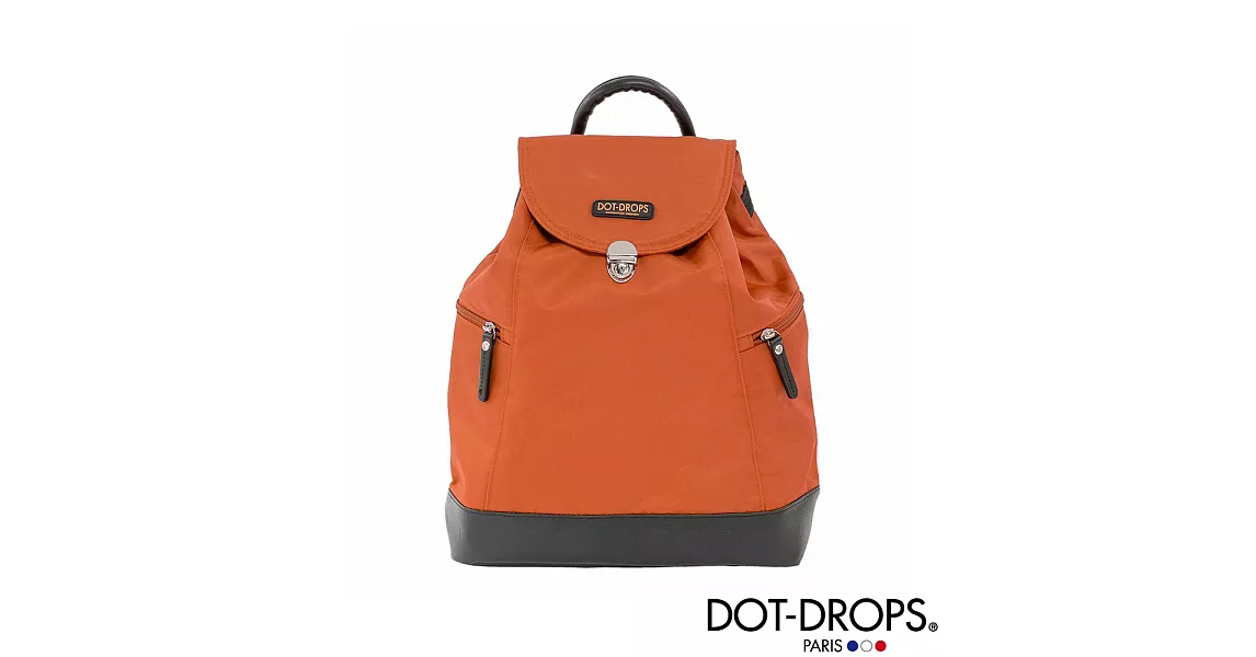 DOT-DROPS 漾彩輕巧後背包 (橘色)
