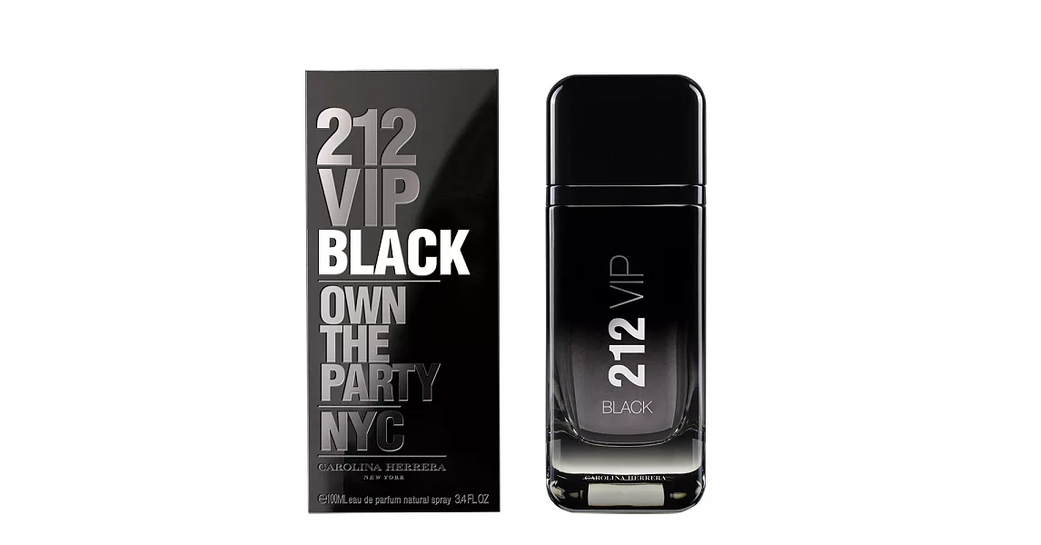 Carolina Herrera 212 VIP BLACK男性淡香精(100ml)-公司貨