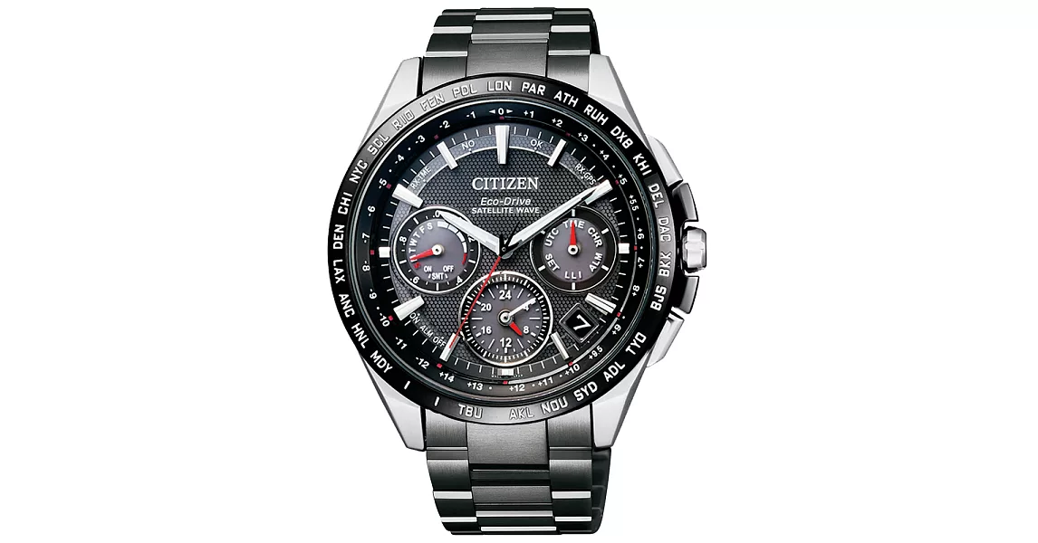 CITIZEN  宇宙航道衛星對時腕錶-CC9015-62E