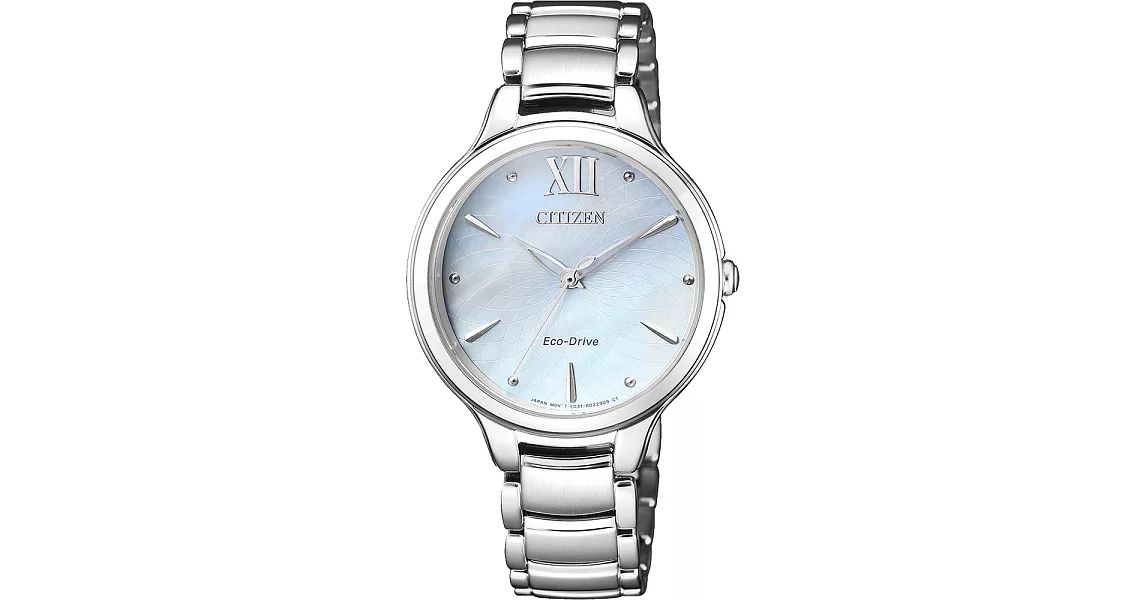 CITIZEN L系列 星海點點光動能時尚腕錶-EM0550-83N