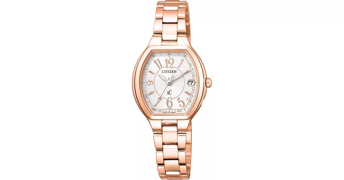 CITIZEN xC 憶戀梵蒂岡電波時計腕錶-ES9362-52W