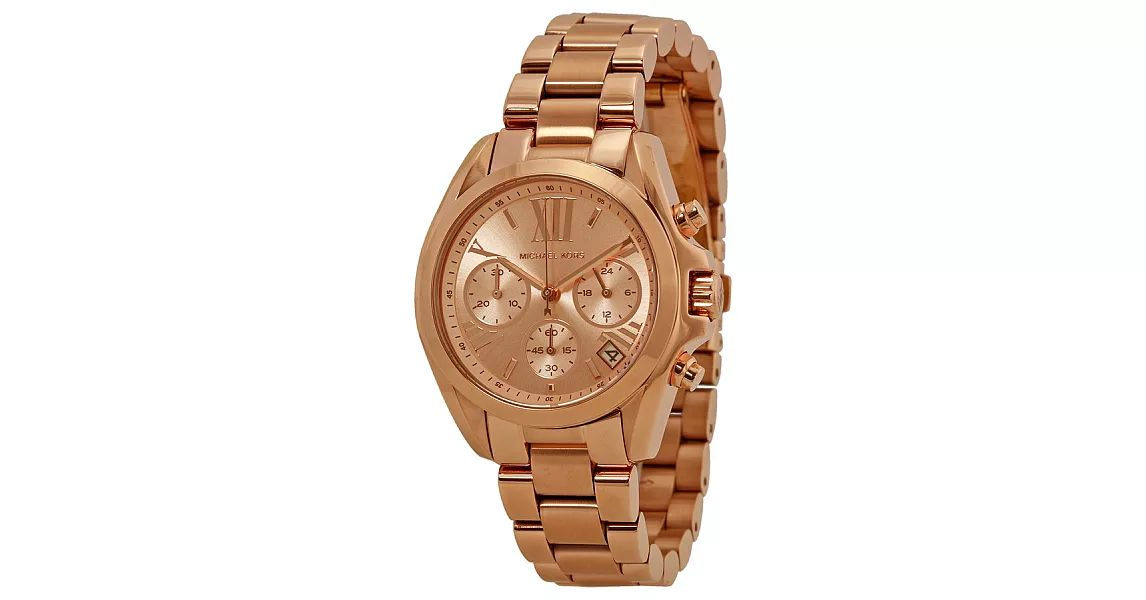 Michael Kors 玫瑰金 羅馬經典腕錶MK5799