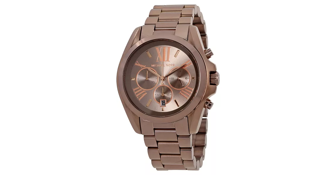 Michael Kors 咖啡銅 羅馬經典腕錶MK6247