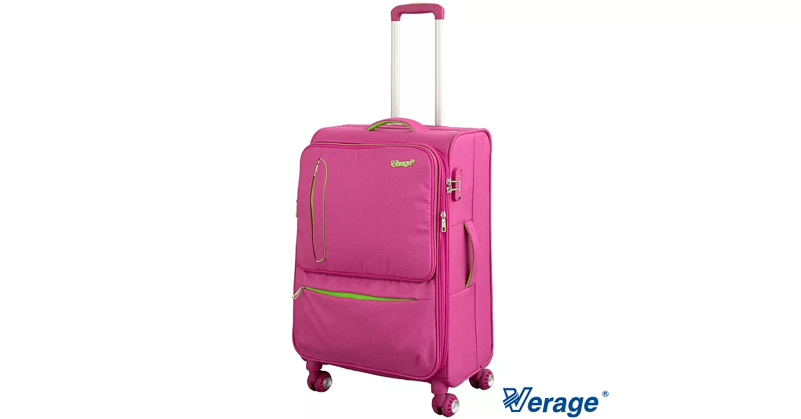 Verage ~維麗杰 24吋獨家專利可拆卸行李箱 (粉)24吋