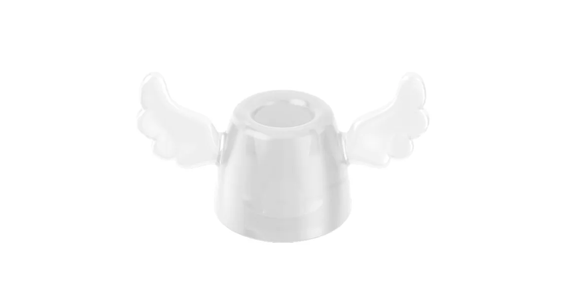 《KOZIOL》Hermes飛吧牙刷架(透白)