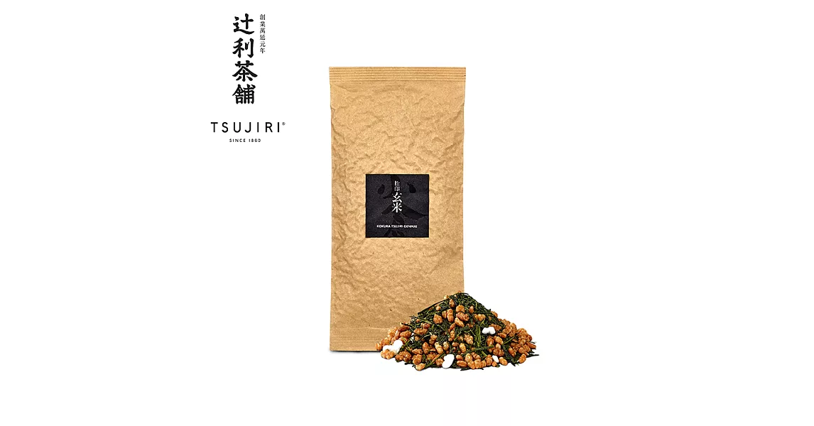 【U】TSUJIRI 辻利茶舗- 松印玄米茶茶葉超值組(5入/組)