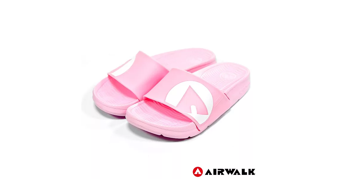 AIRWALK(KIDS) - 輕盈舒適童款EVA休閒多功能室內外拖鞋22淺粉-3Y