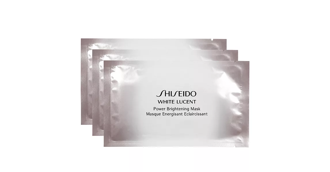 SHISEIDO 資生堂 美透白 淨電力面膜(27ml*1片)*3