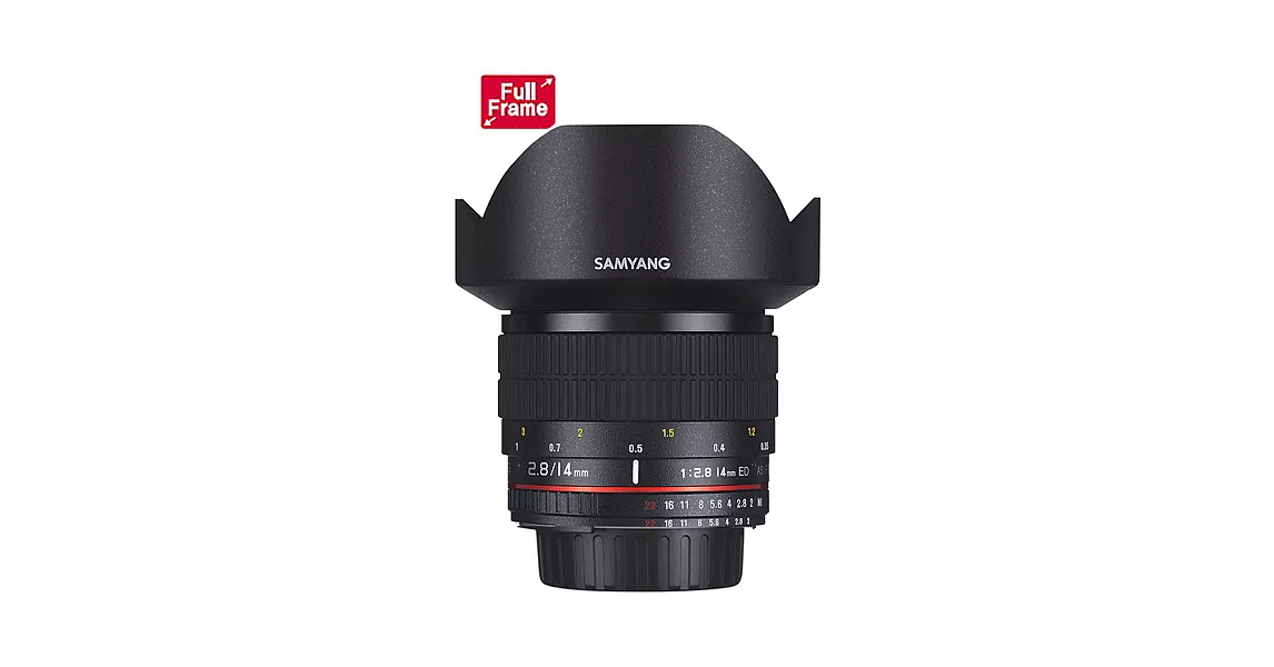 SAMYANG 14mm F2.8 ED 廣角手動鏡頭(公司貨 NIKON接環)-加送LP1拭鏡筆