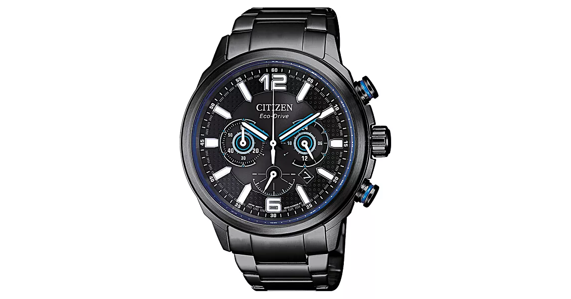 CITIZEN Eco-Drive 躍動旅程光動能腕錶-CA4385-80E