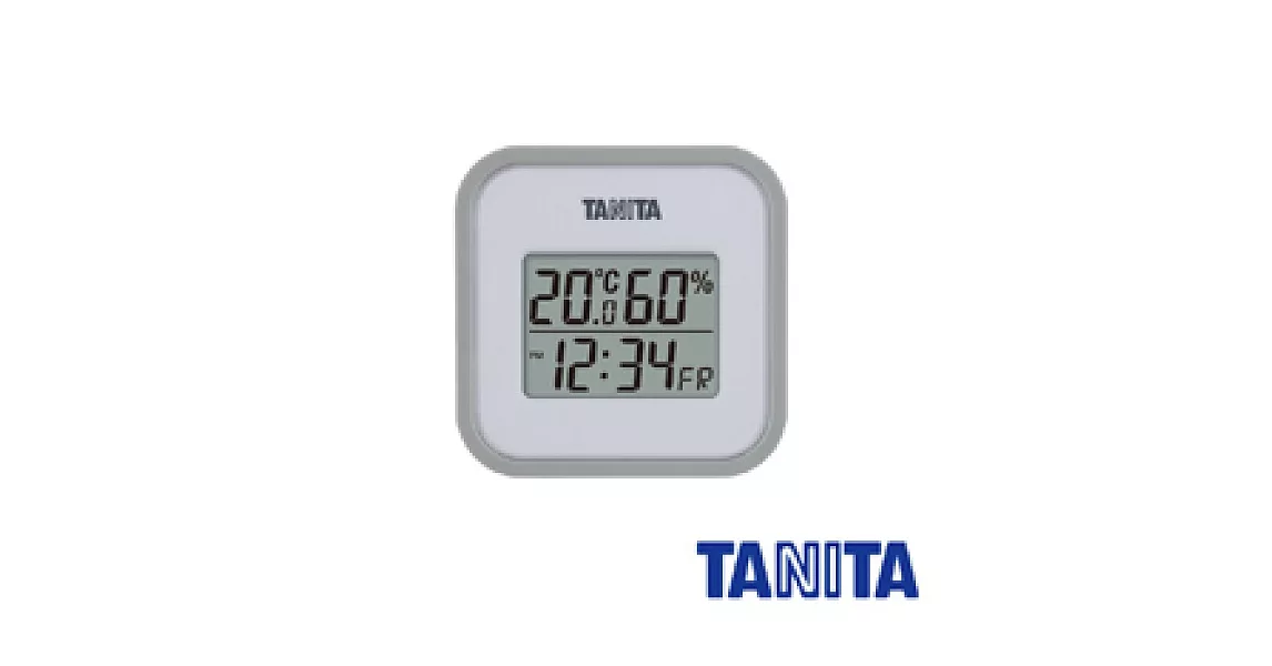 【U】TANITA - TT-558 溫濕度計(三色可選) - 灰色