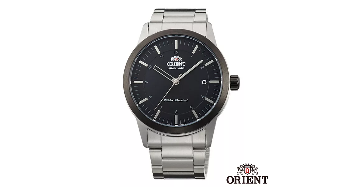 ORIENT東方錶 當代時尚自動上鍊機械腕錶-黑x41mm FAC05001B0