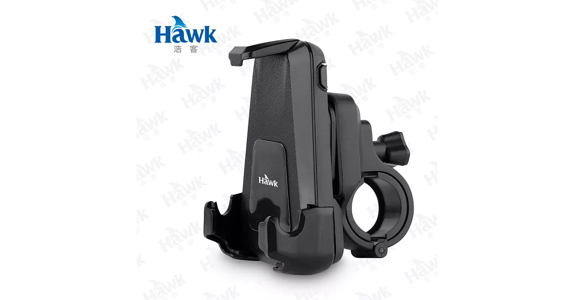 Hawk H21機車/自行車兩用手機架(19-HCM210BK)