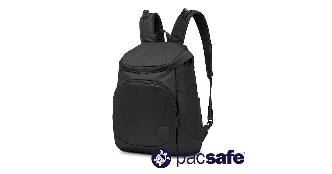 【澳洲Pacsafe】CITYSAFE CS350 RFID防盜錄 13吋筆電後背包(19L) 黑色