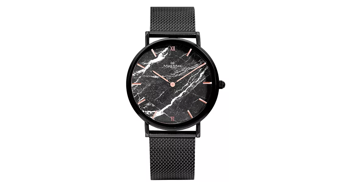 Max Max   自信簡約美學米蘭腕錶-MAS7025-5