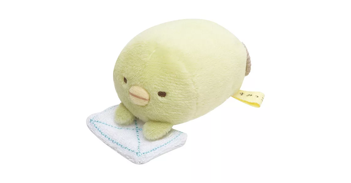 San-X 角落公仔小學堂系列掌心沙包公仔。企鵝君