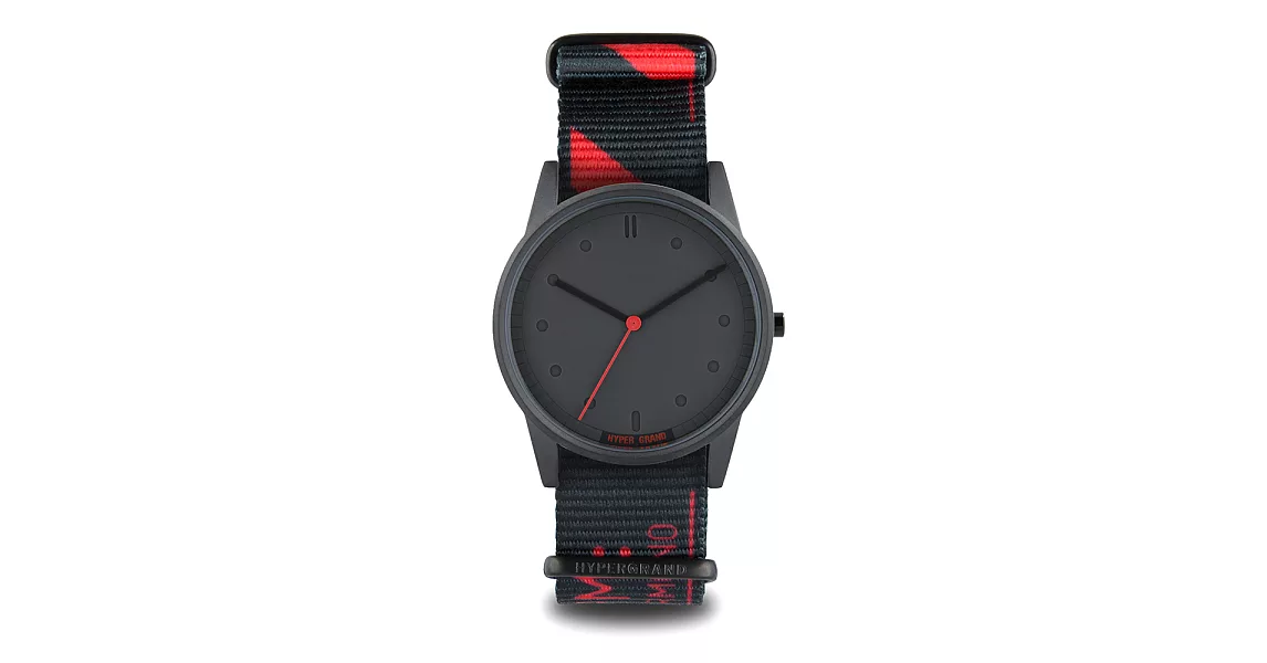 HYPERGRAND手錶 - 01基本款系列 - ＂ LO-FI ＂ MONO RED 單紅金屬