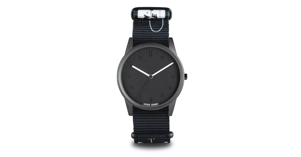 HYPERGRAND手錶 - 01基本款系列 - ＂ INHIBITION ＂ FOOLPROOF 黑白手繪