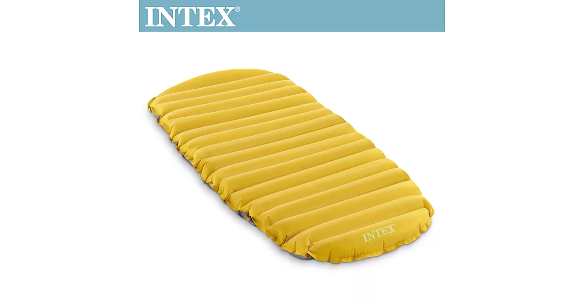 【INTEX】登山單車露營專用輕量充氣床墊/睡墊-76cm(68708)