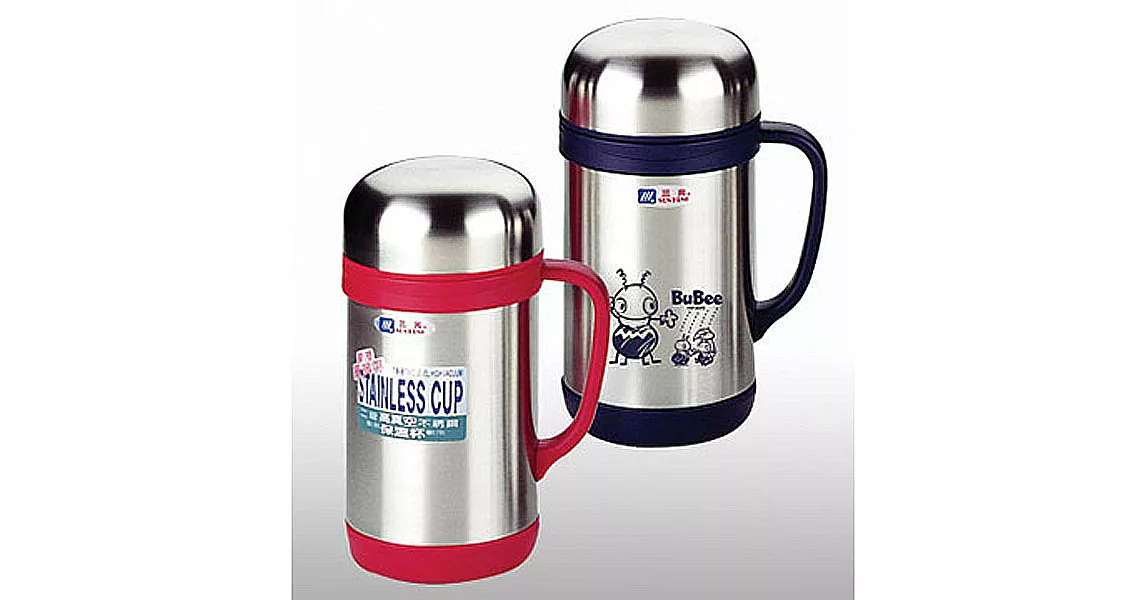 樂奇二層高真空不銹鋼保溫杯-0.6L×2入