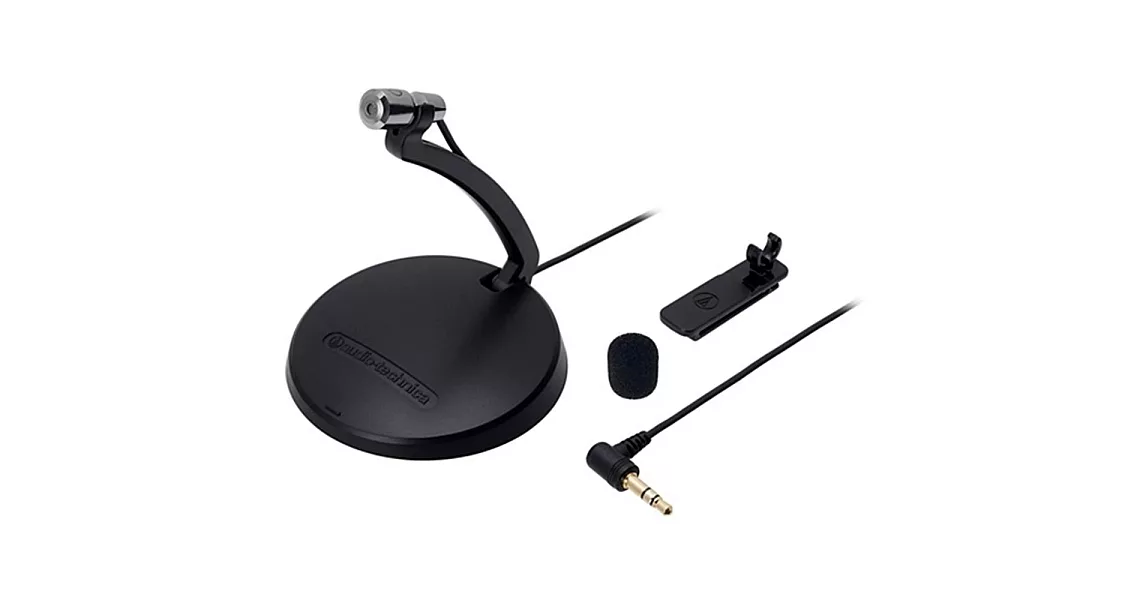 日本鐵三角Audio-Technica座式和領夾式兩用麥克風AT9931PC