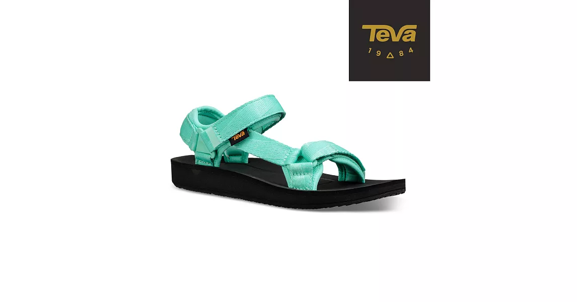 TEVA 美國 女 Original Universal Premier 經典織帶涼鞋-US7湖水綠