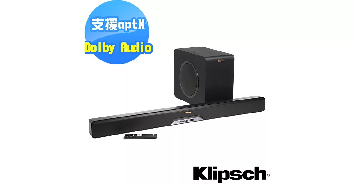 【美國Klipsch】2.1聲道單件式環繞SoundBar RSB-11