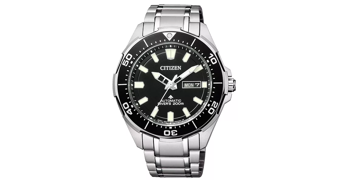 CITIZEN 鈦金屬防水機械男腕錶-NY0070-83E