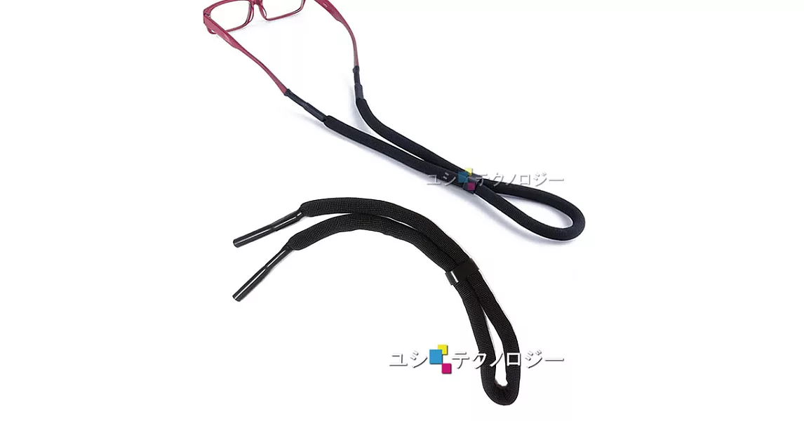 可調式漂浮眼鏡帶 眼鏡浮力帶 防滑帶 防掉浮力繩 掛繩(適用玩水 游泳 打球 運動) _神秘黑