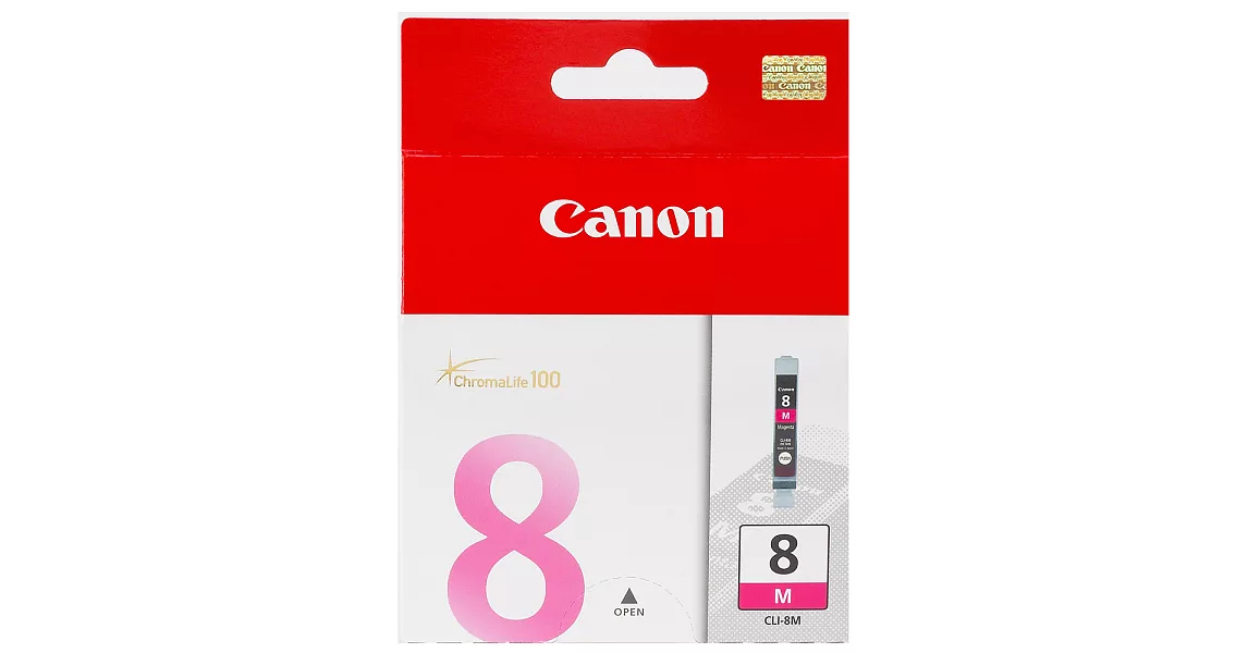 CANON CLI-8M 原廠紅色墨水匣