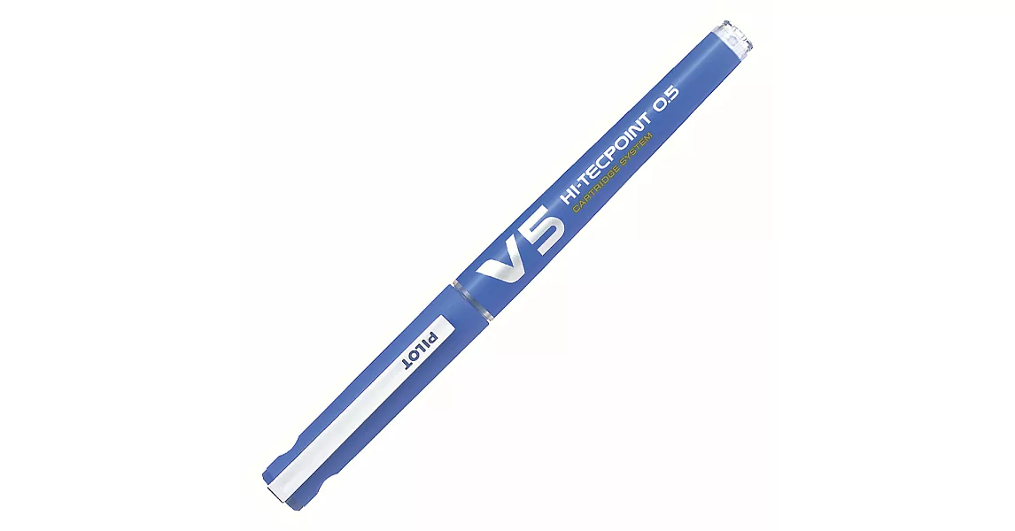 百樂 卡式V5鋼珠筆0.5藍藍