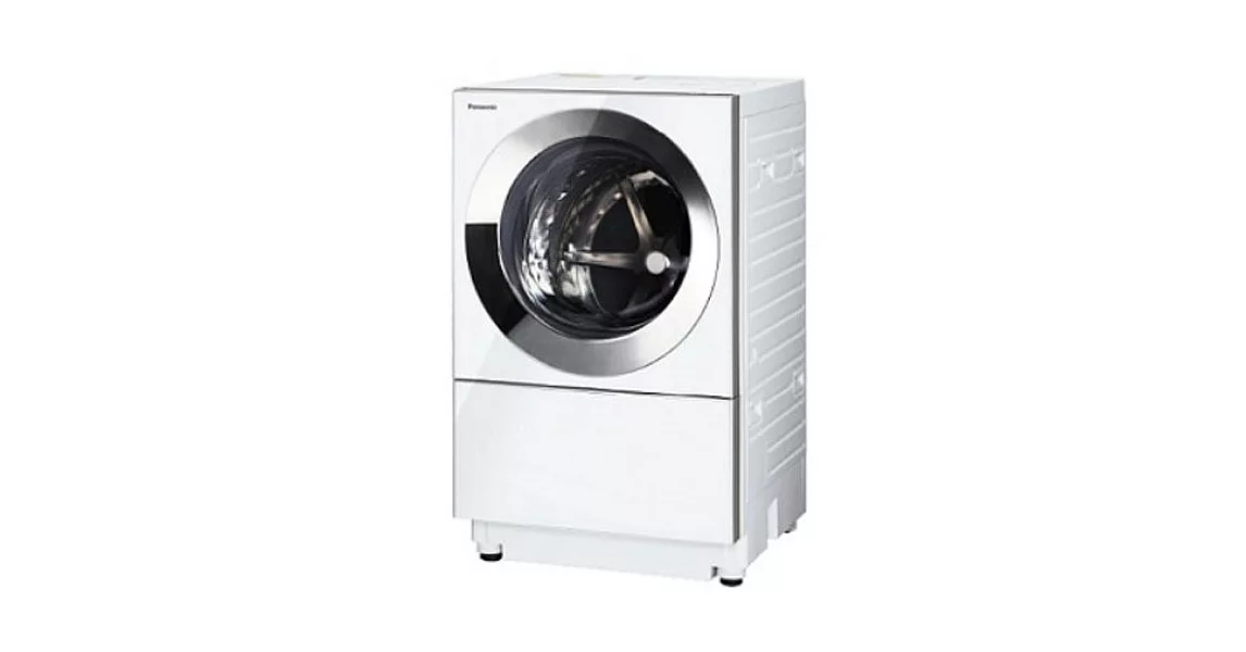 【Panasonic 國際牌】10.5公斤日本原裝變頻洗脫烘 斜取式滾筒洗衣機 NA-D106X1WTW