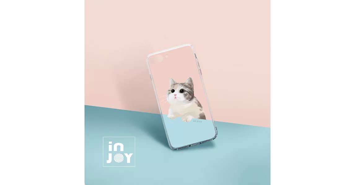 INJOYmall for iPhone 6 / 6s 萌萌療癒喵星人 防摔手機殼 保護殼