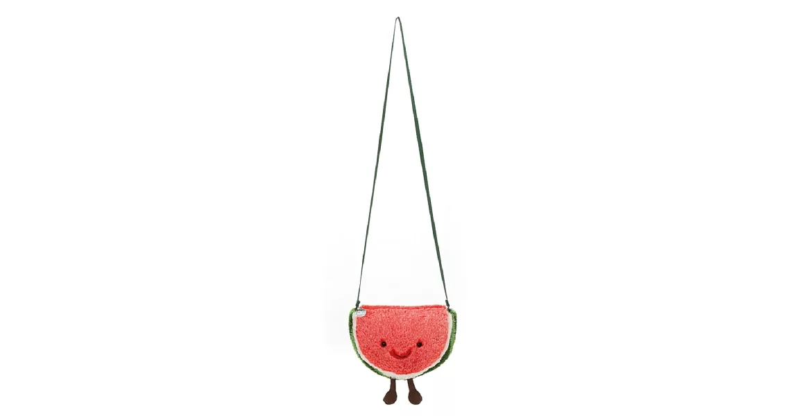 英國 JELLYCAT 斜背包 Amuseable Watermelon 西瓜娃娃