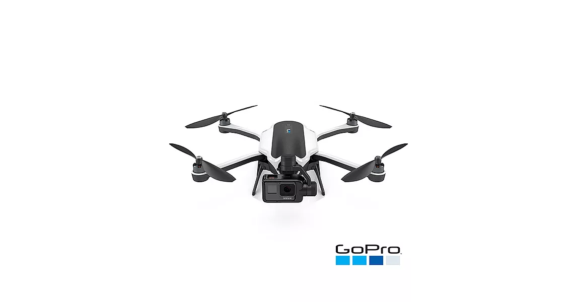 【GoPro】KARMA空拍機大全配(內含HERO5 Black相機+空拍電池+白色矽膠套)(公司貨)