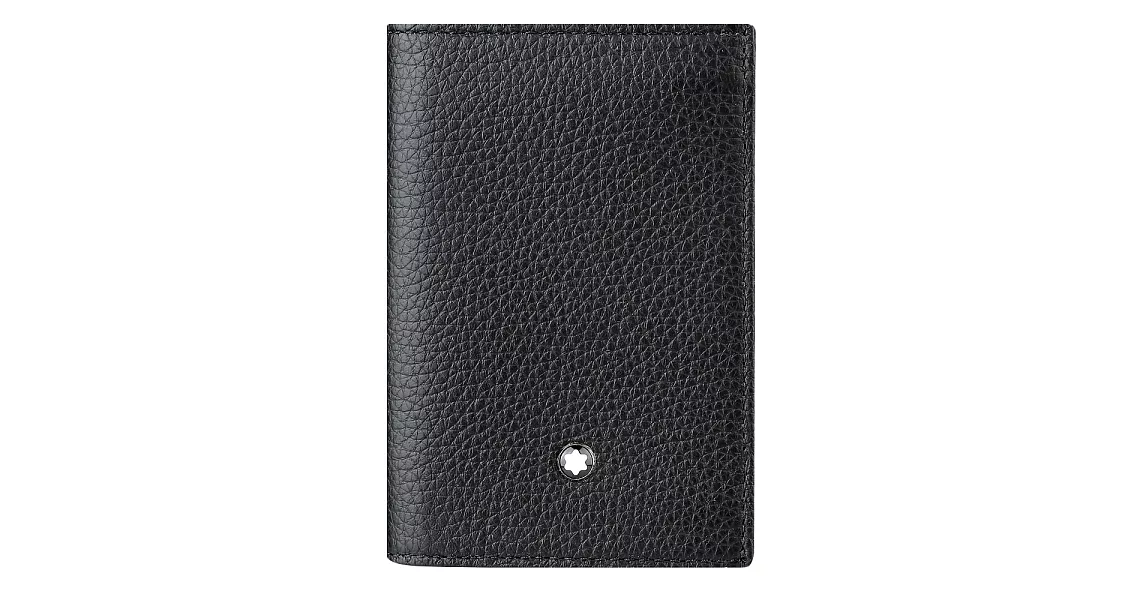 MONTBLANC 萬寶龍大班系列粒面軟皮雙摺式名片夾