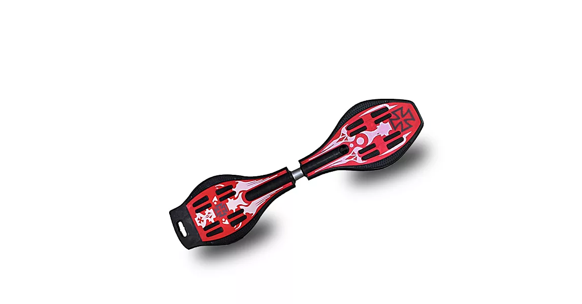 TECHONE S10 ABS基礎板 PU發光輪 休閒運動蛇板-紅