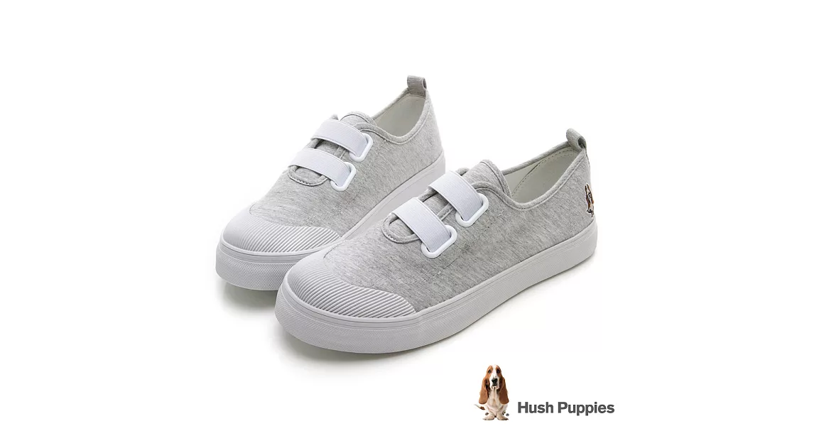 Hush Puppies 鬆緊直套式懶人鞋US8.5灰色