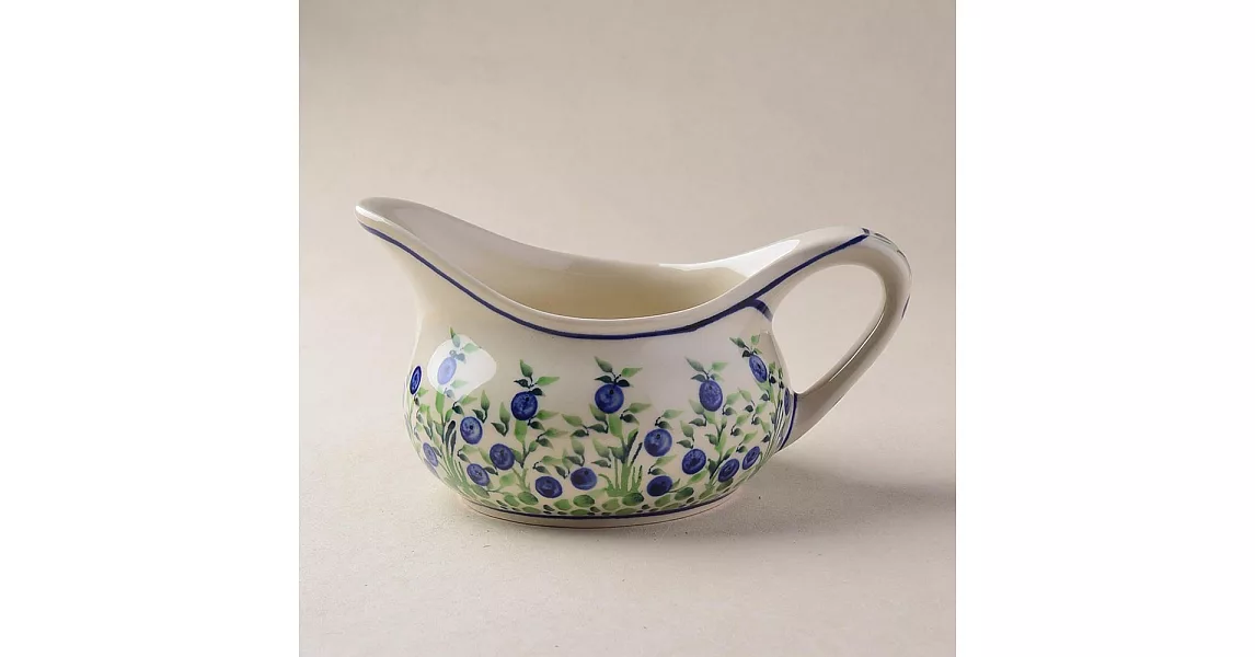 波蘭陶 粉紫浪漫系列 醬汁盅 18cm 波蘭手工製