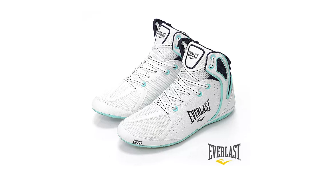 【EVERLAST】PROFESSIONAL BOXING BOOTS輕量拳擊鞋US7珍珠白