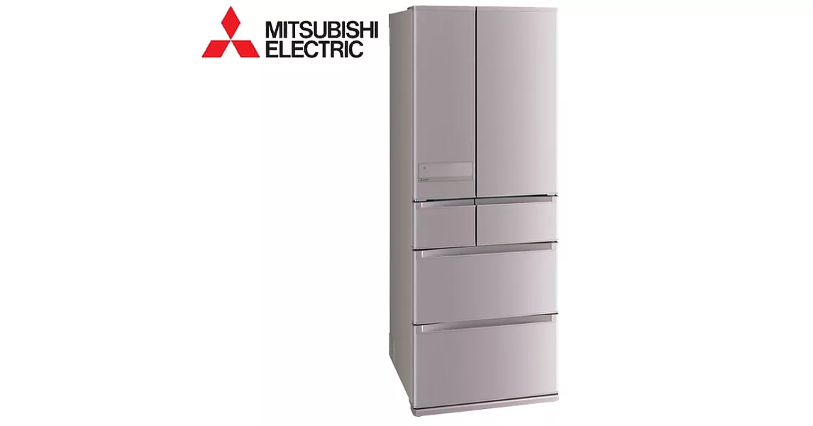 MITSUBISHI三菱605L六門變頻電冰箱SMART CUBE聰明大增量系列(玫瑰金N) MR-JX61C