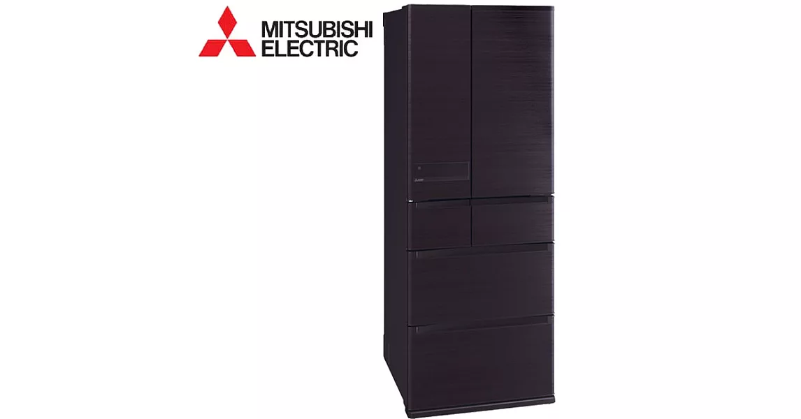 MITSUBISHI三菱605L六門變頻電冰箱SMART CUBE聰明大增量系列(木紋棕RW) MR-JX61C