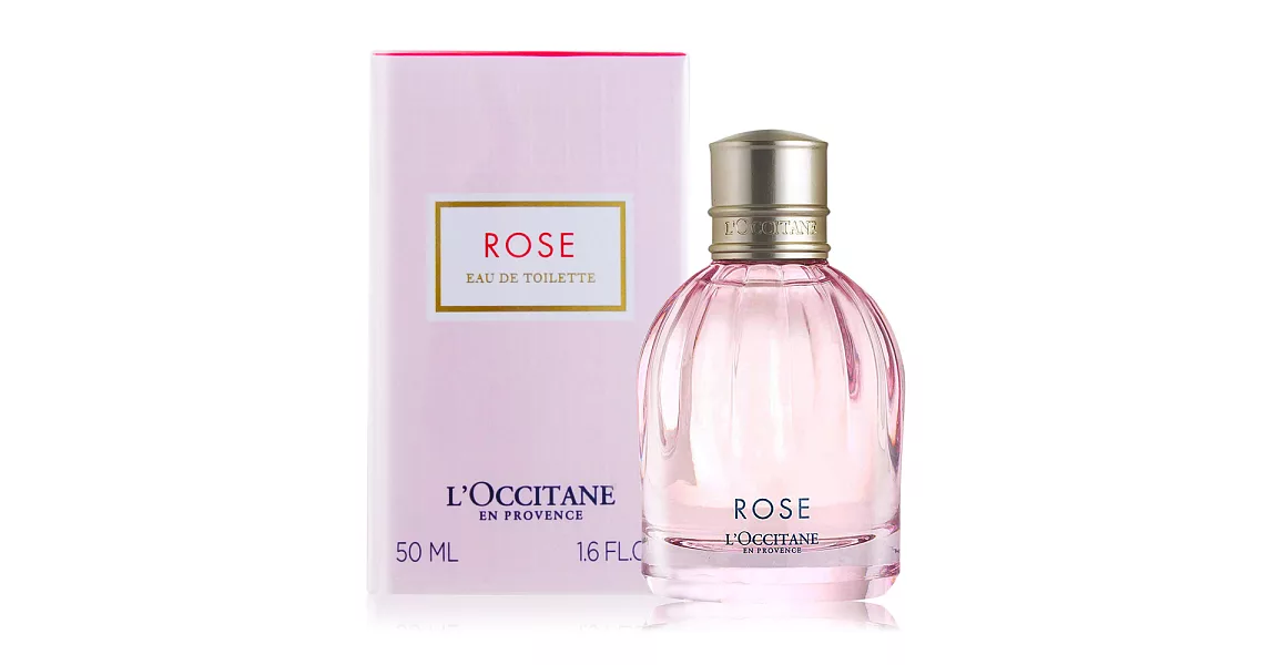 L’OCCITANE 歐舒丹 玫瑰花園淡香水(50ml)-百貨公司貨