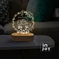INJOY mall|客製化母親節 生日 畢業 結婚 周年 彌月 紀念禮物夜燈 3D小夜燈 B / 姊妹款