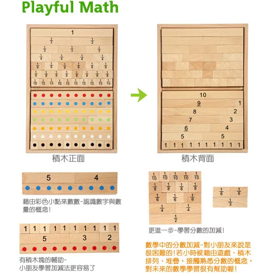 博客來 Playme 數學棒 學前數字概念與加減法學習