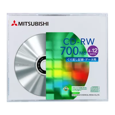 博客來 三菱4x 12x Cd Rw 單片盒裝 5