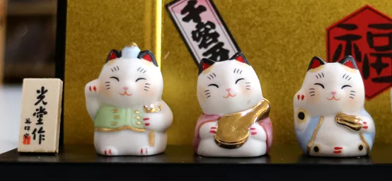 博客來 藥師窯 七福神招財貓組 開幕祝賀推薦 迎來福氣財運