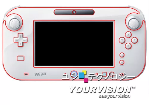 博客來 Wii U 主機 Wii U Gamepad 主機面板專用透明保護膜